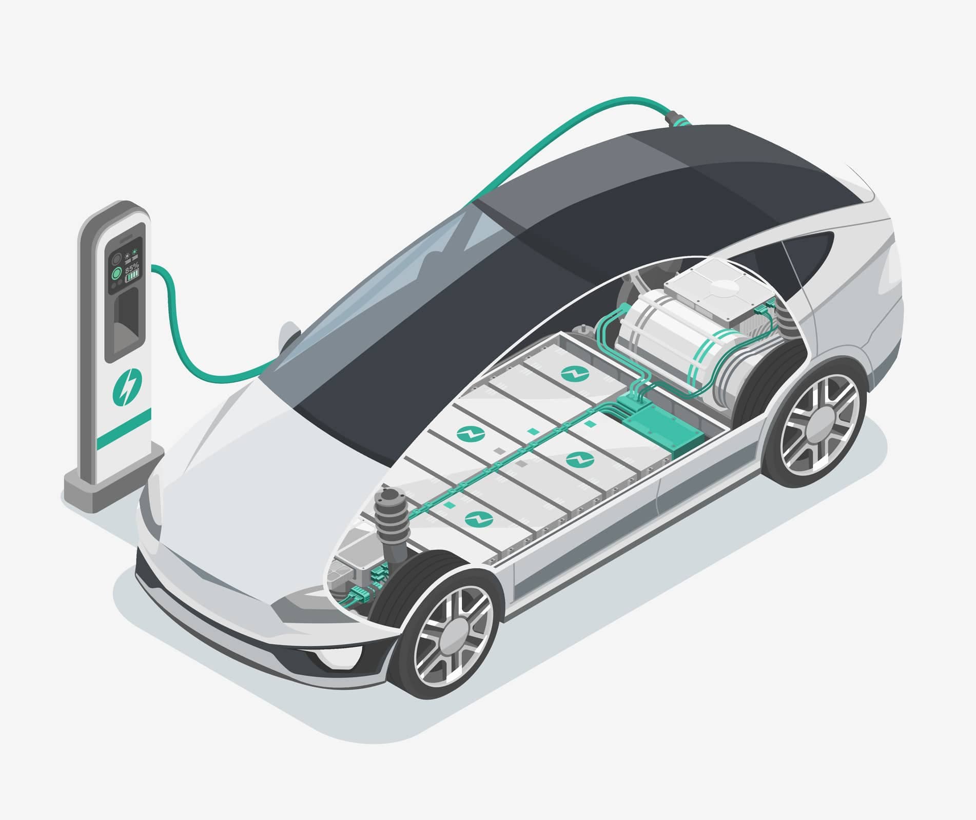 Este cargador rápido para coches eléctricos carga la batería en 15 minutos